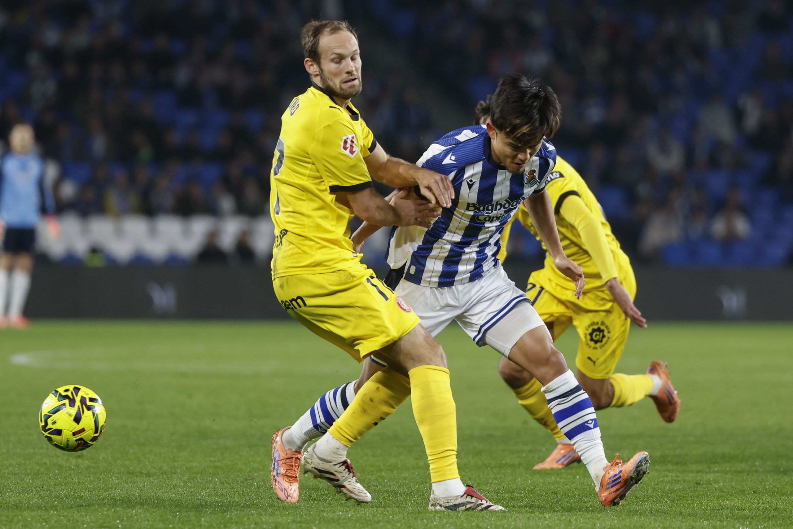La Real Sociedad, ante un Girona 'final' en busca de reencontrarse con la victoria
