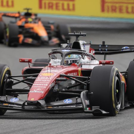 Leclerc se desploma en Miami: Sanción de 20 segundos le arrebata el podio y altera el orden final