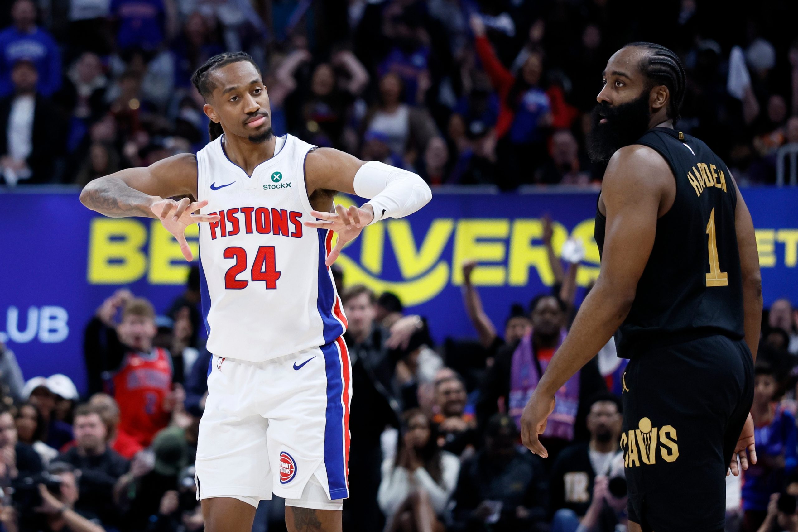 Pistons Desmantelan a los Cavaliers: Harden en la Cuerda Floja y Cunningham Brilla