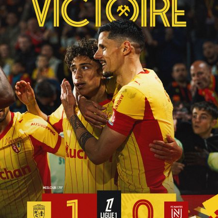 ¡Debut soñado! Joven promesa de 16 años le da la victoria al Lens y complica al Nantes