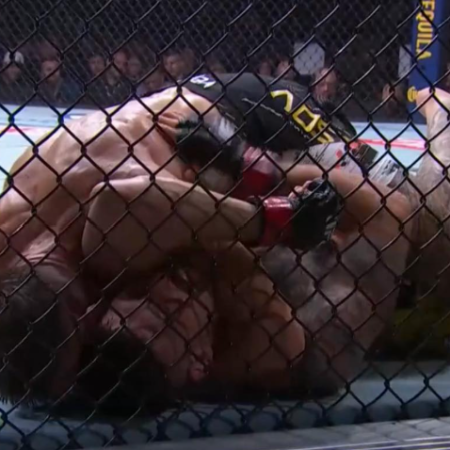 Amosov Domina y Joel Álvarez Cae por Sumisión en un Combate de Infarto