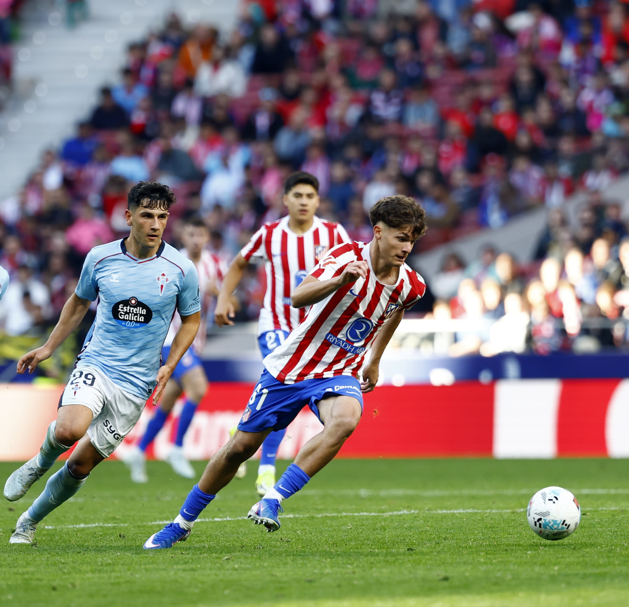 El Metropolitano se rinde a la joya de la cantera: Miguel Cubo ilumina un Atlético en horas bajas