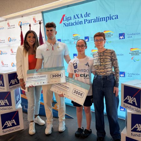 ¡Ferrón y Sánchez Deslumbran en Valladolid! Récords y Pasión en la Liga AXA de Natación Paralímpica