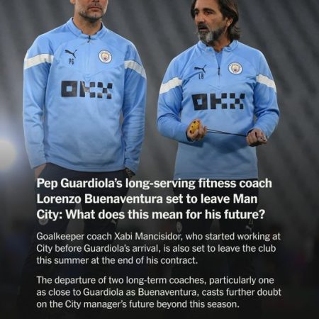 El Fisioterapeuta de Confianza de Guardiola Podría Ser la Señal Definitiva: ¿Adiós al City?