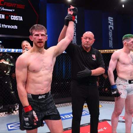 Allen Demuestra su Dominio en UFC Vegas 117: Costa Superado por Decisión Unánime