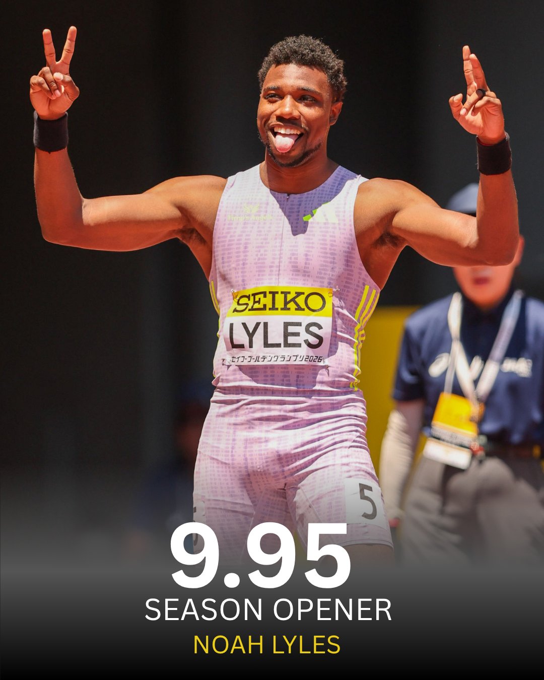 Lyles Regresa Triunfal: La Velocidad Mundial Se Rinde Ante el Campeón en el Estadio de sus Primeros Éxitos
