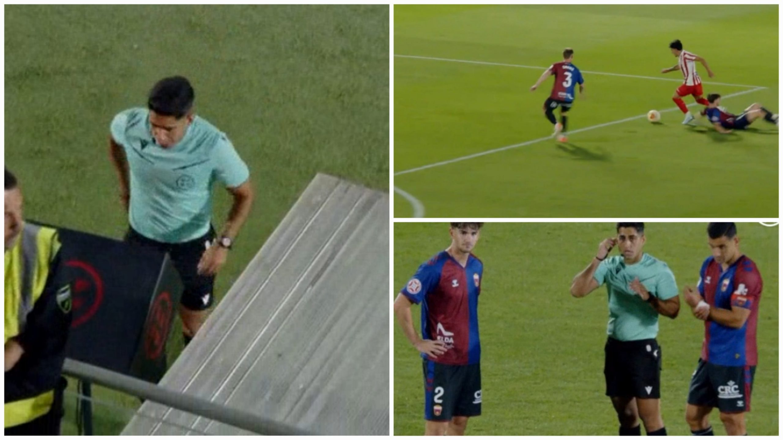 Polémica en el Eldense-Atlético Madrileño: El VAR interviene y desata la controversia