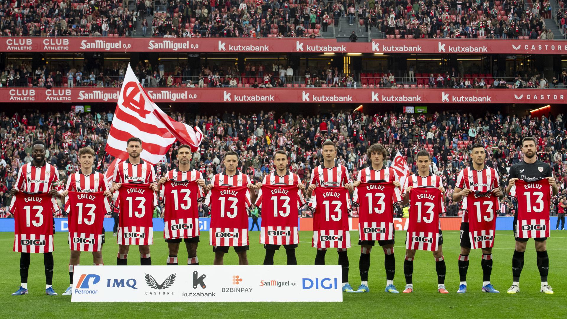 Un gesto de corazón: El Athletic se vuelca con Unai Egiluz en su dura batalla contra las lesiones