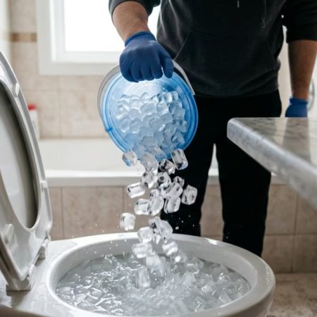 ¡Hielo en el Inodoro! El Truco Casero que Revoluciona la Limpieza del Hogar