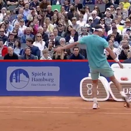 ¡Escándalo en Hamburgo! Raqueta al viento y afición en vilo: ¿Impune la furia tenística?