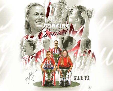 ¡Adiós a una Leyenda! El Atlético Femenino Dice Adiós a Carmen Menayo Tras una Década Dorada