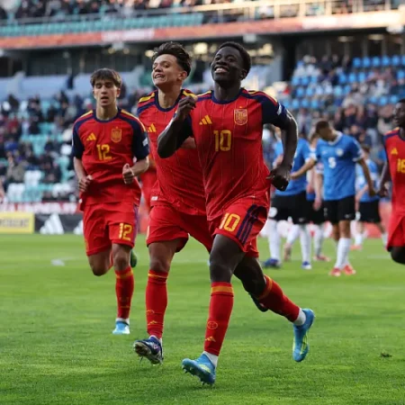 España Arranca con Goleada en el Europeo Sub-17: ¡Líderes y con Paso Firme hacia la Corona!