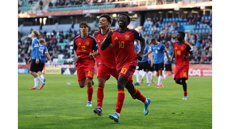España Arranca con Goleada en el Europeo Sub-17: ¡Líderes y con Paso Firme hacia la Corona!
