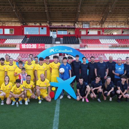 ¡Del Campo a la Gloria! 35 Aficionados del Girona FC Vivieron un Día de Fútbol Profesional en Montilivi