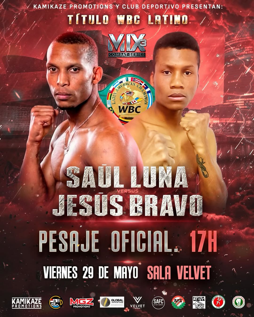 ¡Luna Conquista el WBC Latino en una Noche de Bronca y Gloria en Bilbao!
