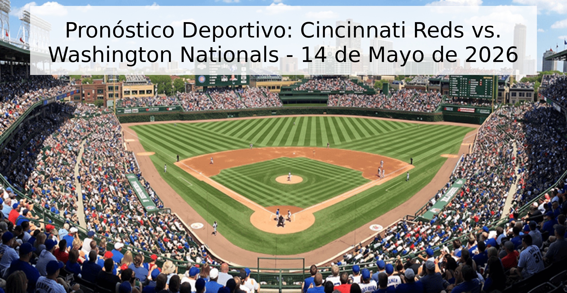 Pronóstico Deportivo: Cincinnati Reds vs. Washington Nationals - 14 de Mayo de 2026