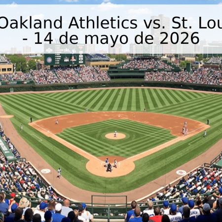 Pronóstico: Oakland Athletics vs. St. Louis Cardinals – 14 de mayo de 2026