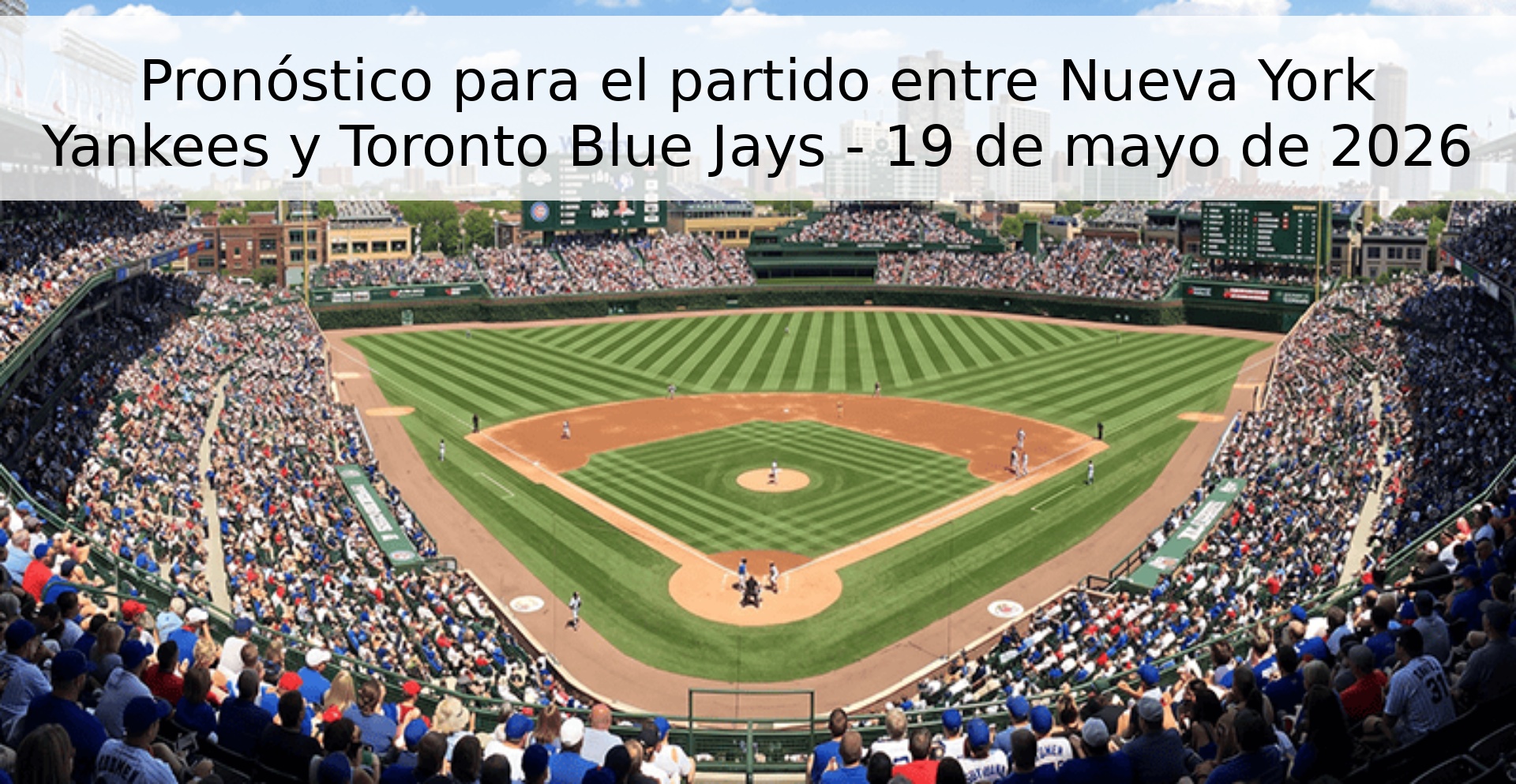 Pronóstico para el partido entre Nueva York Yankees y Toronto Blue Jays - 19 de mayo de 2026