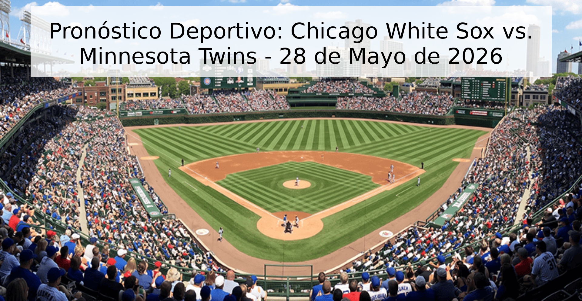 Pronóstico Deportivo: Chicago White Sox vs. Minnesota Twins - 28 de Mayo de 2026