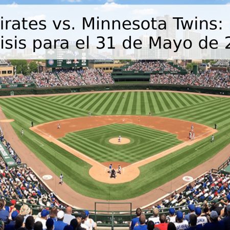 Pittsburgh Pirates vs. Minnesota Twins: Pronóstico y Análisis para el 31 de Mayo de 2026