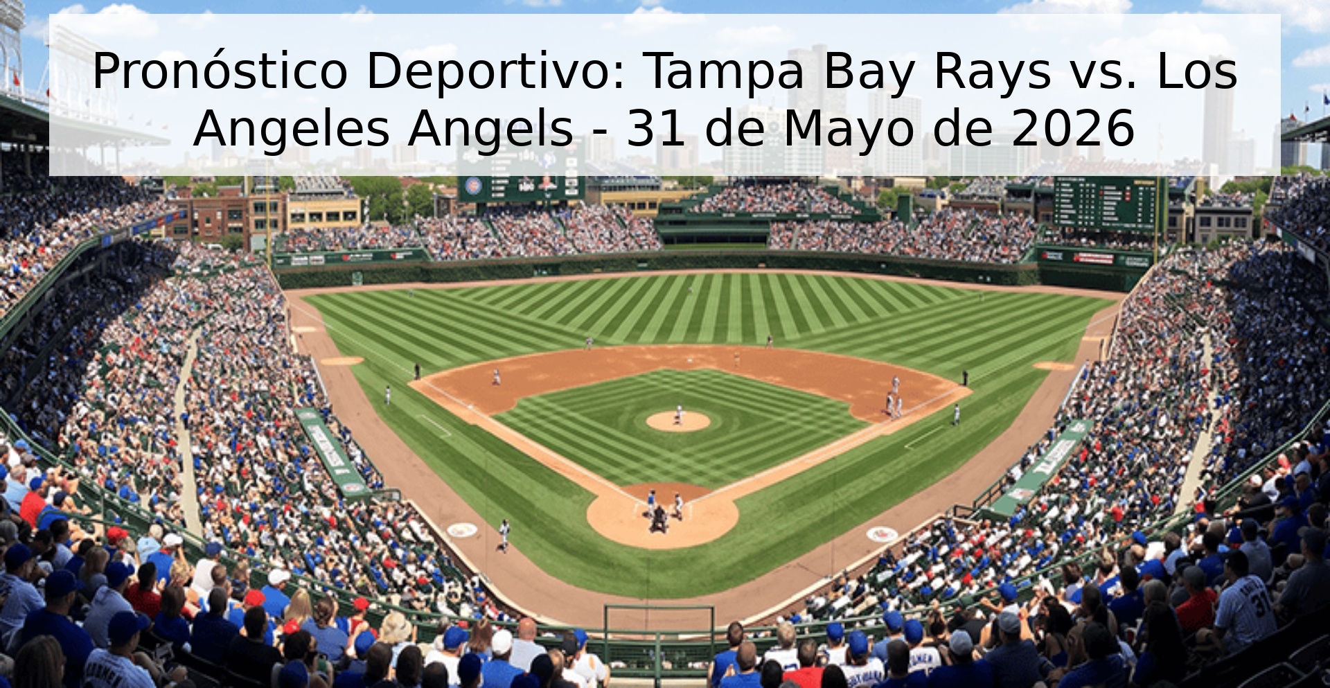 Pronóstico Deportivo: Tampa Bay Rays vs. Los Angeles Angels - 31 de Mayo de 2026