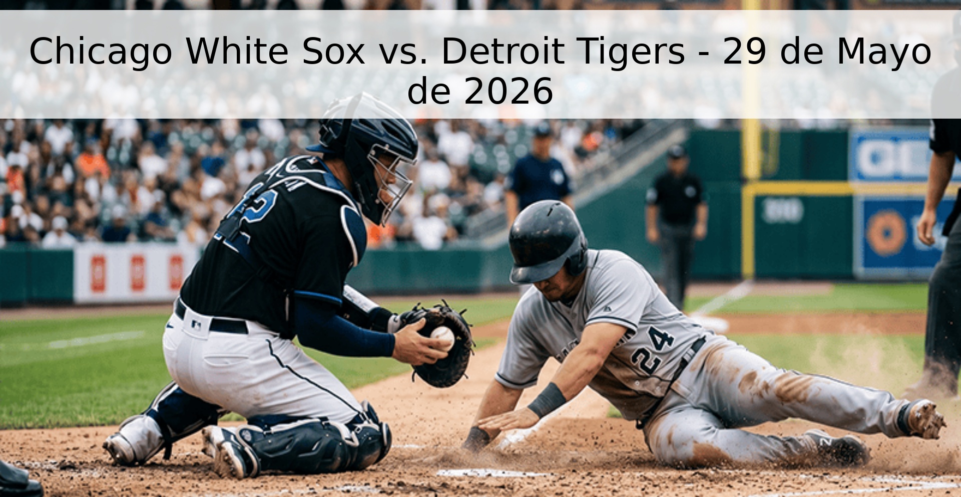 Chicago White Sox vs. Detroit Tigers - 29 de Mayo de 2026 Chicago White Sox vs. Detroit Tigers - 29 de Mayo de 2026