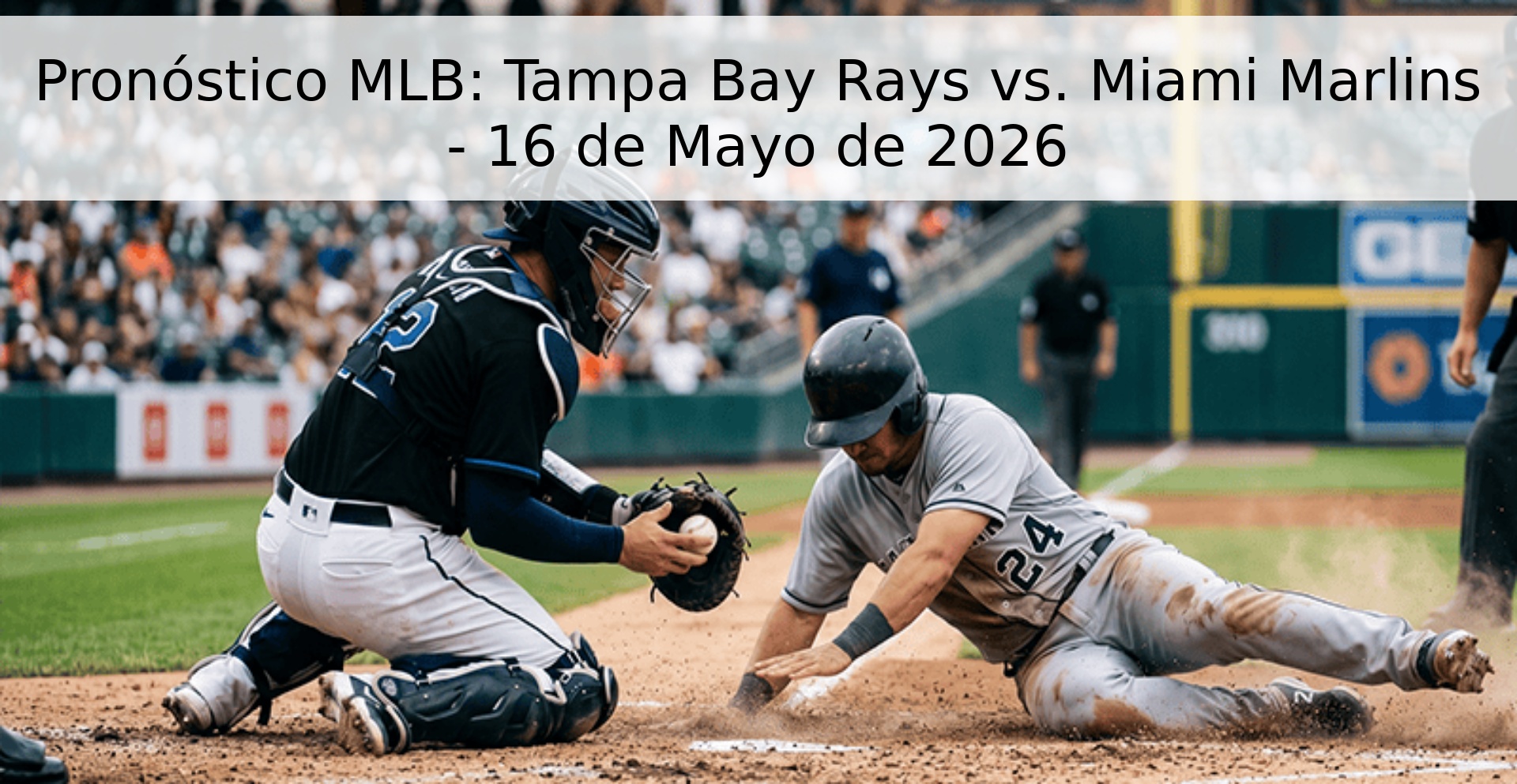 Pronóstico MLB: Tampa Bay Rays vs. Miami Marlins - 16 de Mayo de 2026