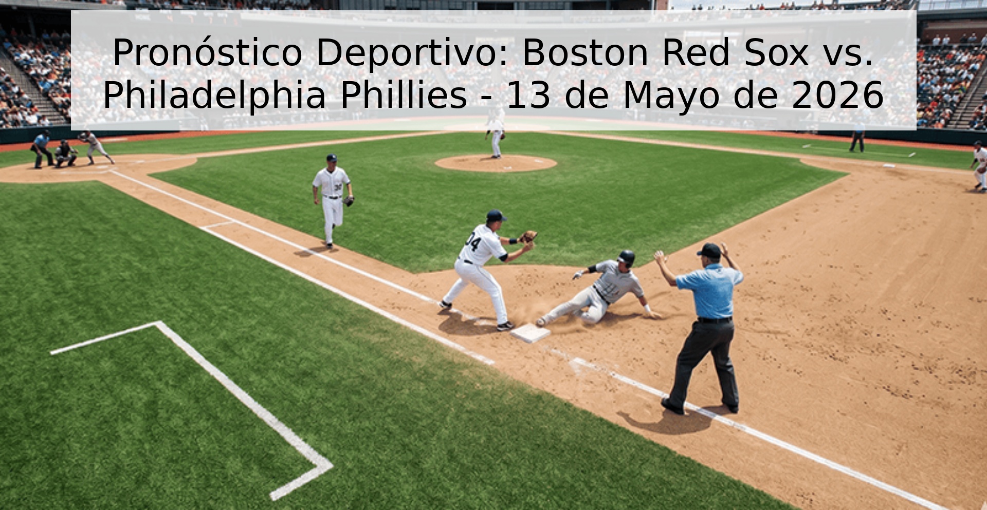 Pronóstico Deportivo: Boston Red Sox vs. Philadelphia Phillies - 13 de Mayo de 2026