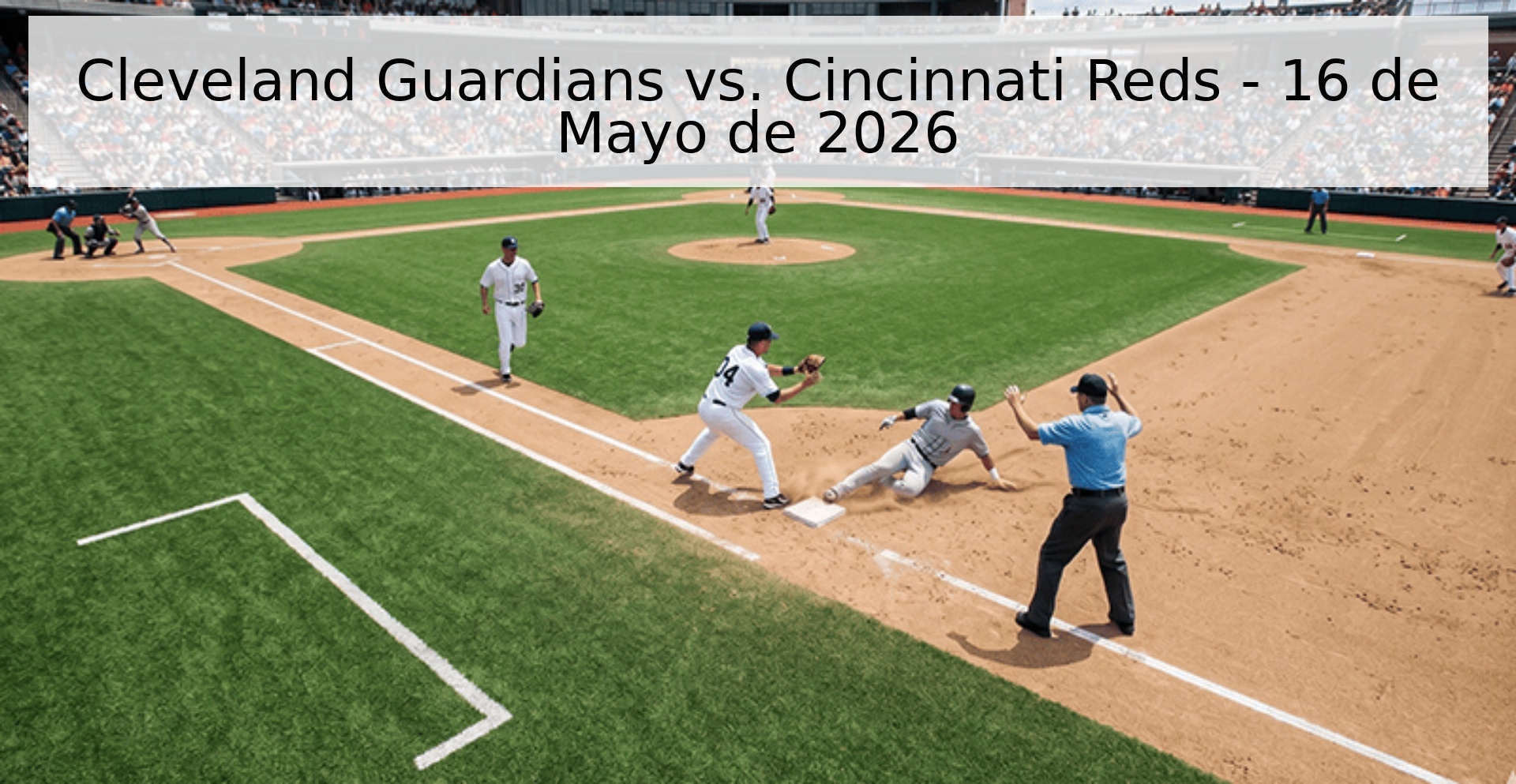 Cleveland Guardians vs. Cincinnati Reds - 16 de Mayo de 2026