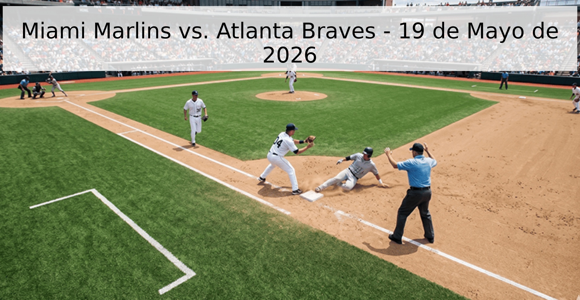 Miami Marlins vs. Atlanta Braves - 19 de Mayo de 2026 Miami Marlins vs. Atlanta Braves - 19 de Mayo de 2026