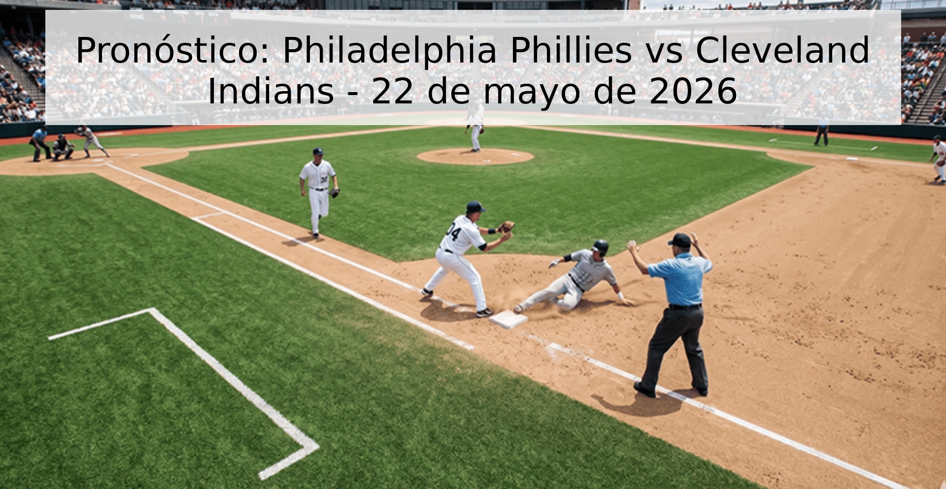 Pronóstico: Philadelphia Phillies vs Cleveland Indians - 22 de mayo de 2026