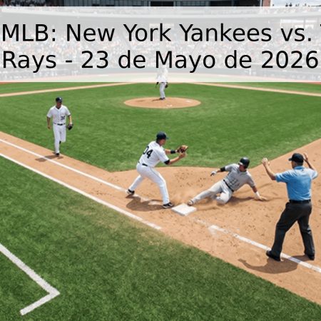 Pronóstico MLB: New York Yankees vs. Tampa Bay Rays – 23 de Mayo de 2026