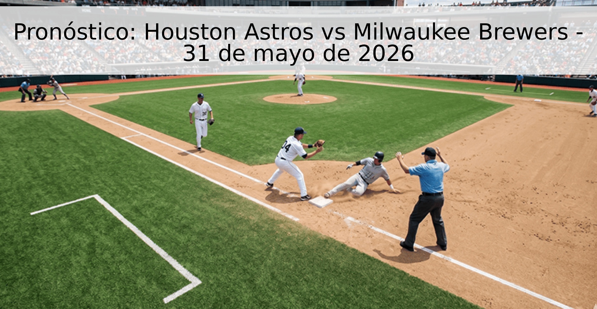 Pronóstico: Houston Astros vs Milwaukee Brewers - 31 de mayo de 2026
