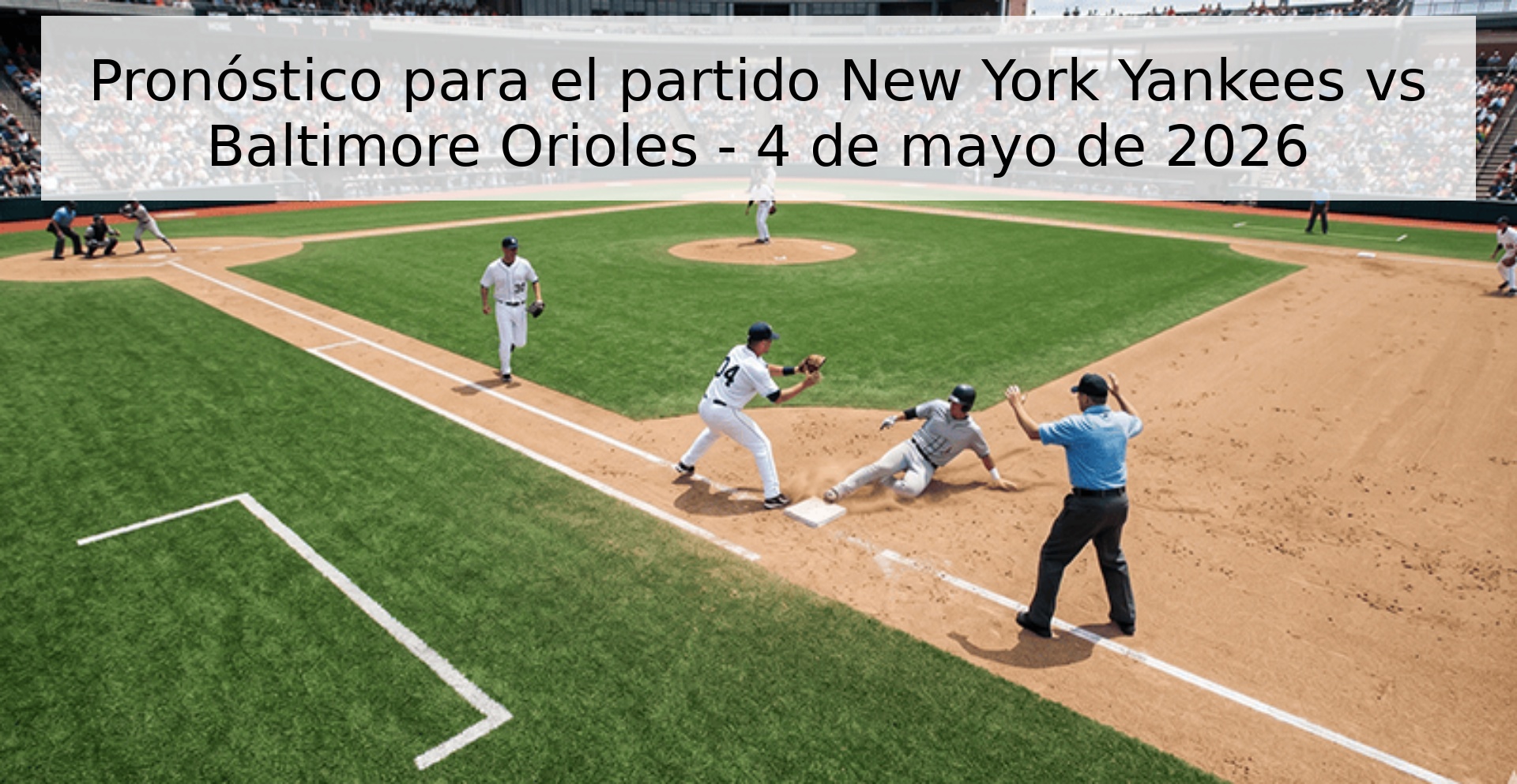 Pronóstico para el partido New York Yankees vs Baltimore Orioles - 4 de mayo de 2026 Pronóstico para el partido New York Yankees vs Baltimore Orioles - 4 de mayo de 2026