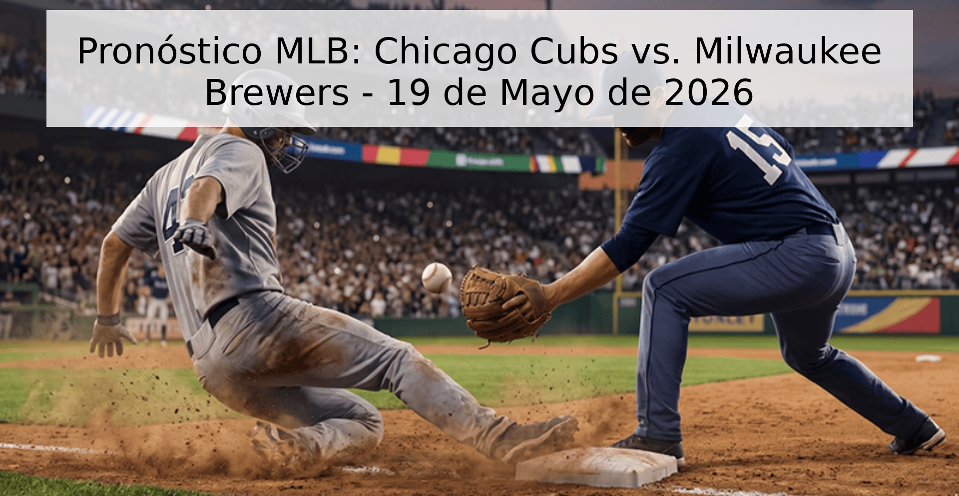 Pronóstico MLB: Chicago Cubs vs. Milwaukee Brewers - 19 de Mayo de 2026 Pronóstico MLB: Chicago Cubs vs. Milwaukee Brewers - 19 de Mayo de 2026