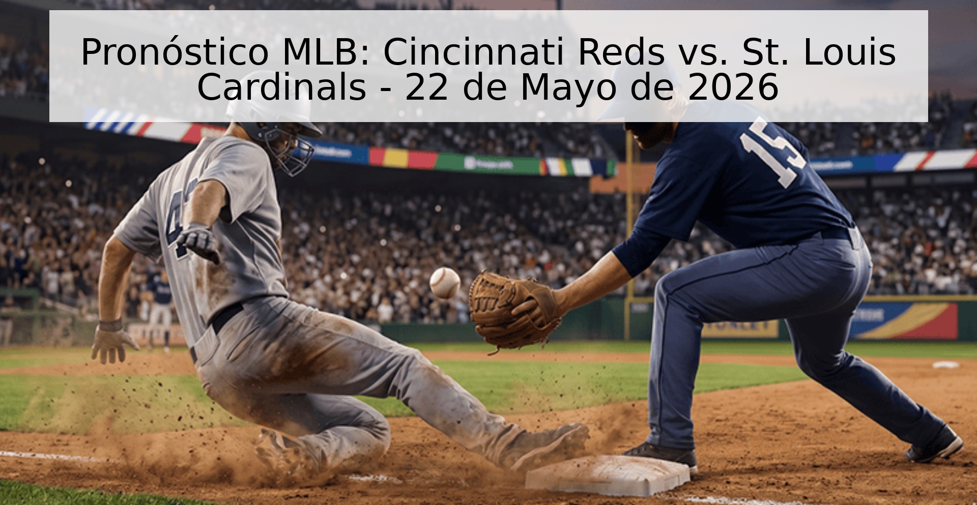 Pronóstico MLB: Cincinnati Reds vs. St. Louis Cardinals - 22 de Mayo de 2026 Pronóstico MLB: Cincinnati Reds vs. St. Louis Cardinals - 22 de Mayo de 2026