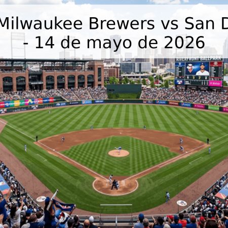 Pronóstico: Milwaukee Brewers vs San Diego Padres – 14 de mayo de 2026