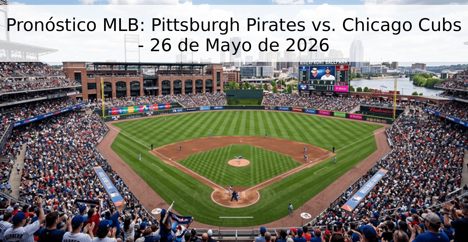 Pronóstico MLB: Pittsburgh Pirates vs. Chicago Cubs - 26 de Mayo de 2026 Pronóstico MLB: Pittsburgh Pirates vs. Chicago Cubs - 26 de Mayo de 2026