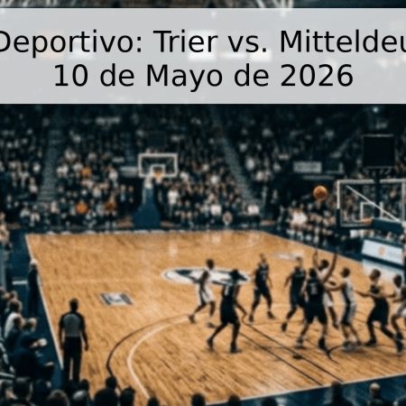 Pronóstico Deportivo: Trier vs. Mitteldeutscher BC – 10 de Mayo de 2026