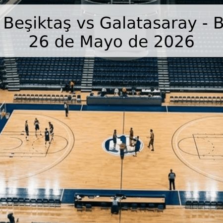 Pronóstico: Beşiktaş vs Galatasaray – BSL Playoff – 26 de Mayo de 2026