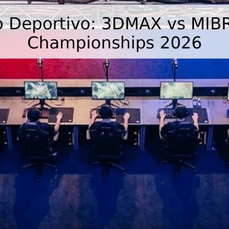 Pronóstico Deportivo: 3DMAX vs MIBR – CS Asia Championships 2026