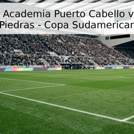 Pronóstico: Academia Puerto Cabello vs. Juventud de Las Piedras – Copa Sudamericana 2026