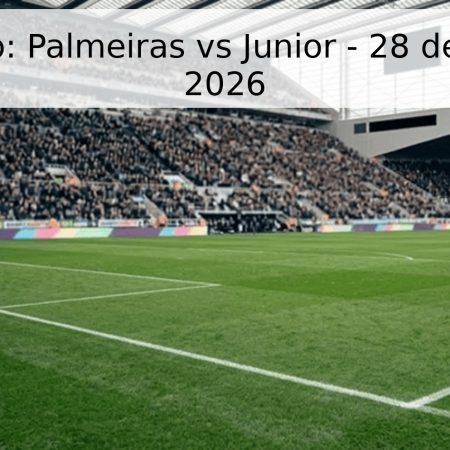 Pronóstico: Palmeiras vs Junior – 28 de mayo de 2026