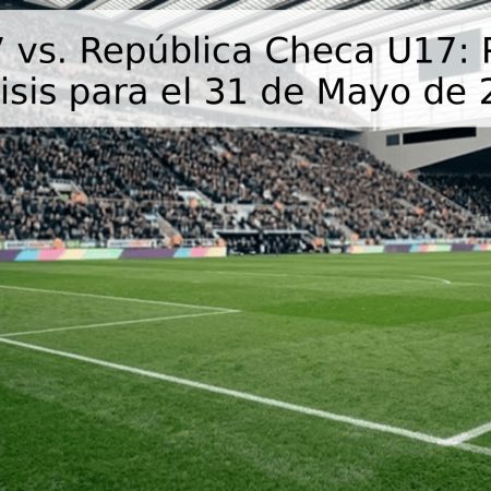 Bélgica U17 vs. República Checa U17: Pronóstico y Análisis para el 31 de Mayo de 2026