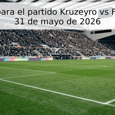 Pronóstico para el partido Kruzeyro vs Fluminense – 31 de mayo de 2026