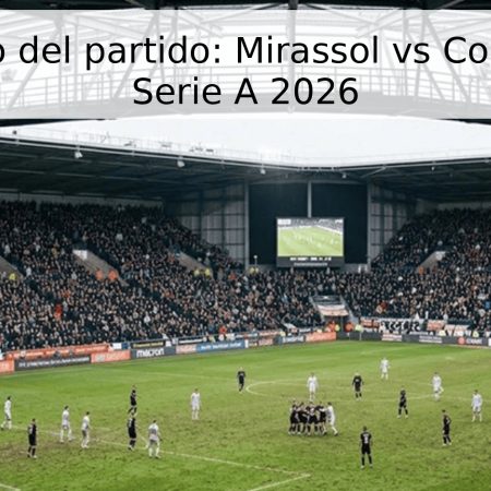 Pronóstico del partido: Mirassol vs Corinthians – Serie A 2026