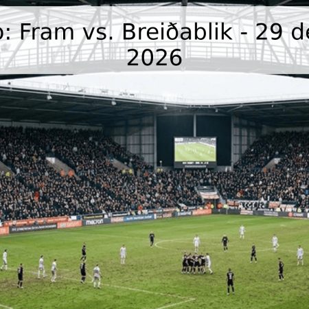 Pronóstico: Fram vs. Breiðablik – 29 de Mayo de 2026