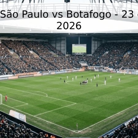 Pronóstico: São Paulo vs Botafogo – 23 de mayo de 2026