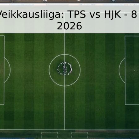 Pronóstico Veikkausliiga: TPS vs HJK – 8 de Mayo de 2026
