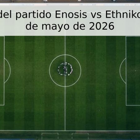 Pronóstico del partido Enosis vs Ethnikos Achna – 9 de mayo de 2026